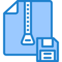 ui,download,arrows,files and folders,archive,save,folder,down arrow,documents,save archive